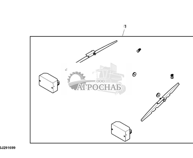 Навесное оборудование, рабочие фонари на крыльях, обращенные вперед - ST775252 198.jpg